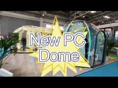 Шатер алюминиевого пузыря сопротивления шатров пузыря рамки на открытом воздухе УЛЬТРАФИОЛЕТОВОГО располагаясь лагерем