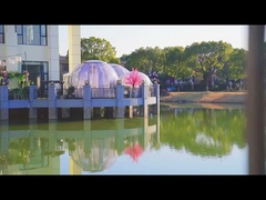 УЛЬТРАФИОЛЕТОВЫЙ избегая шатер дома шатра пузыря погодостойкий прозрачный располагаясь лагерем