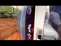 На открытом воздухе располагаясь лагерем предохранение от прозрачных шатров пузыря облегченное УЛЬТРАФИОЛЕТОВОЕ