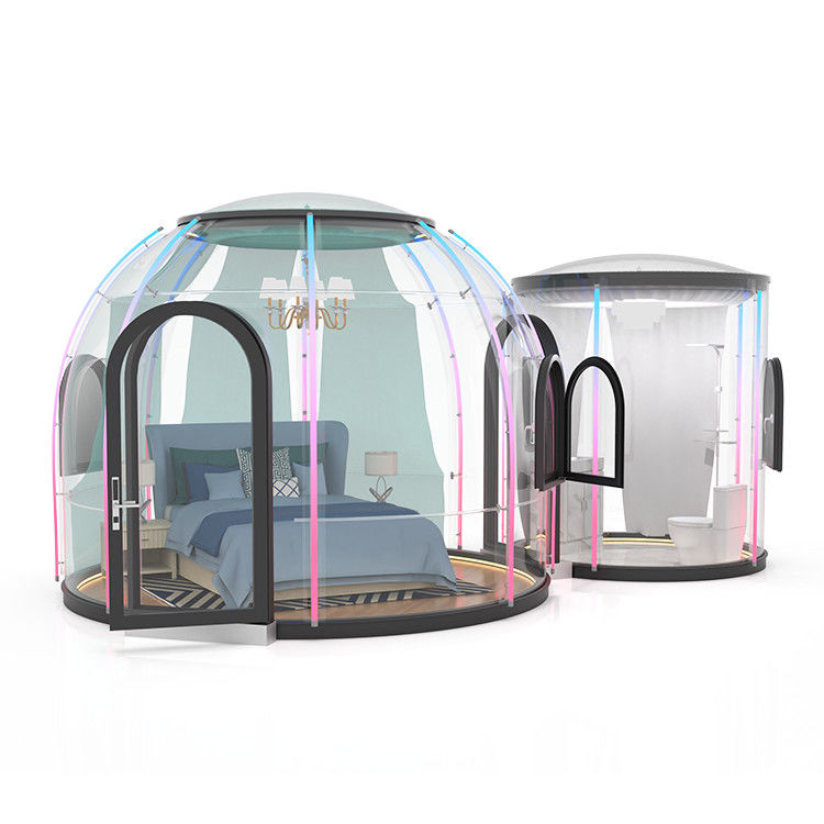 Изготовленный на заказ шатер пузыря толщины 5mm шатра пузыря Glamping цвета на открытом воздухе